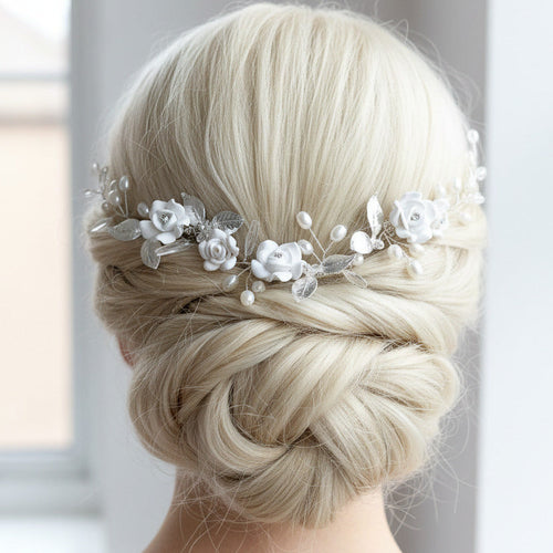 braut-haarkamm-silber-weisse-rosen-perlen