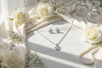 braut-look-hochzeit-ohrringe-kette-silber-edel