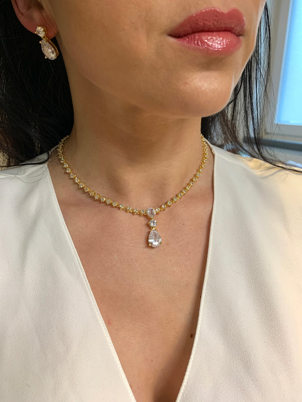 braut-schmuckset-gold-mit-rueckenkette