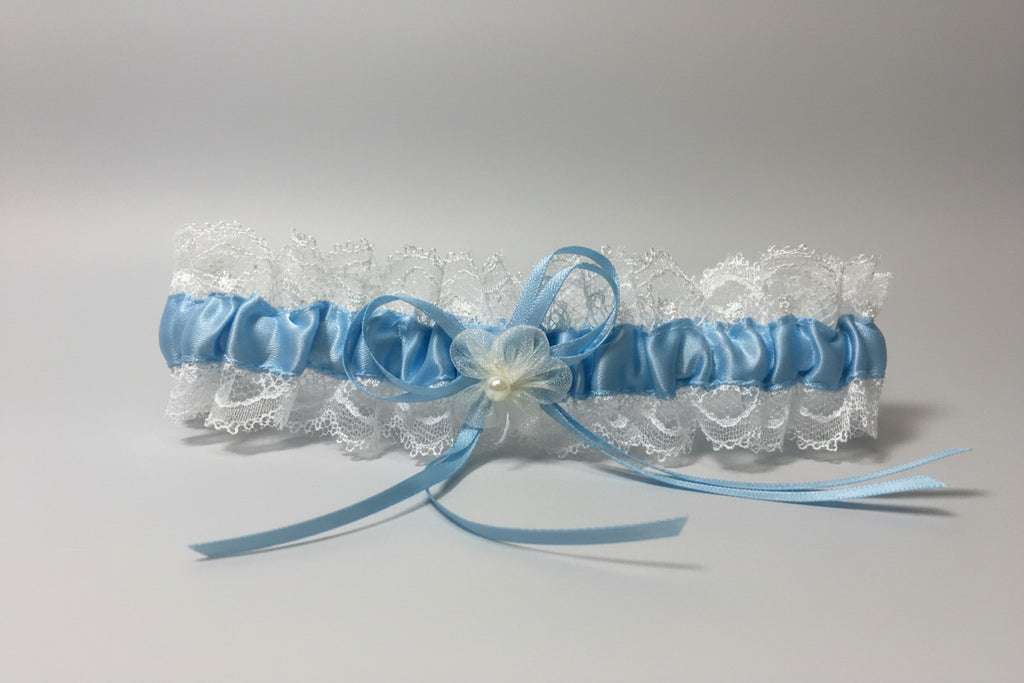 braut-strumpfband-blau-spitze-satin-schleife-hochzeit