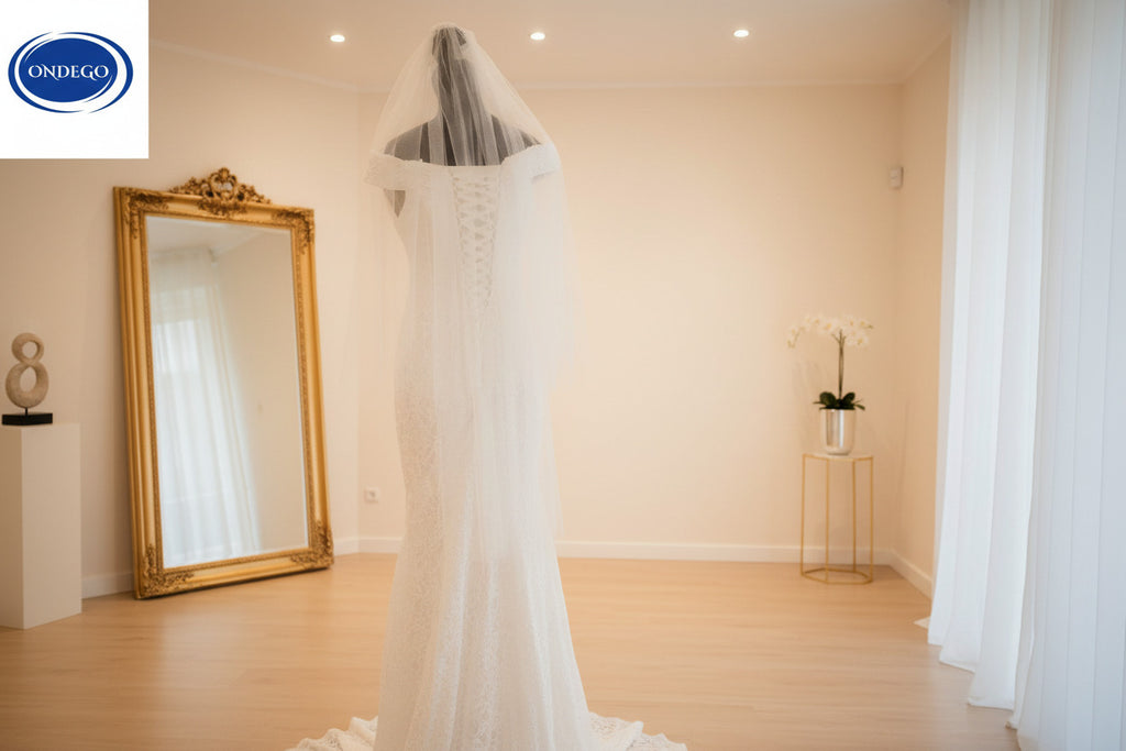 brautschleier-lang-rueckenansicht-garten