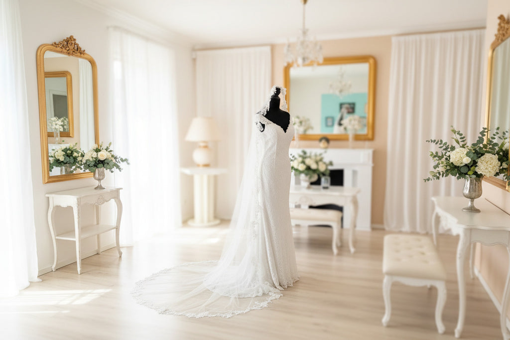 brautschleier-lang-weiss-mit-spitzenrand-bodenlang-schleppe