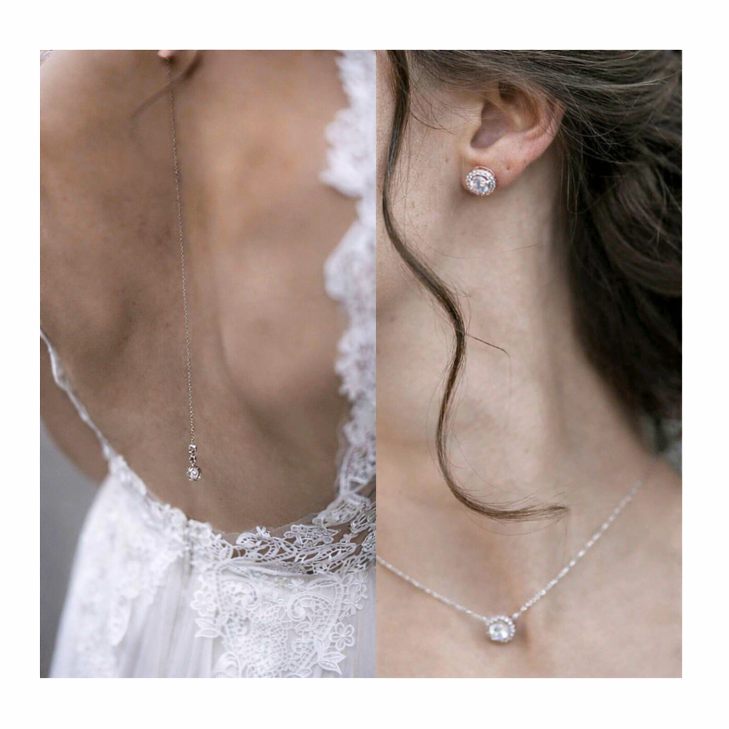 brautschmuck-set-silber-rueckenkette-ohrstecker