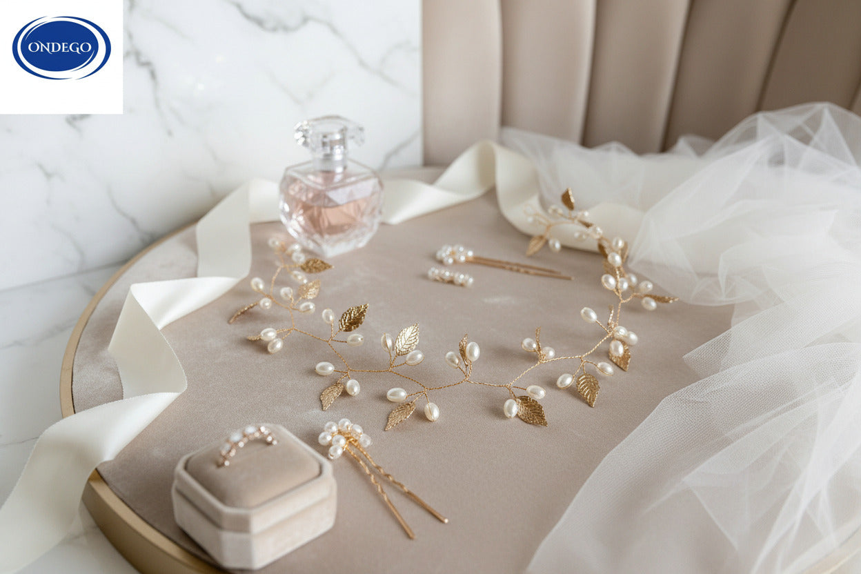 eleganter-haardraht-gold-perlen-brautfrisur