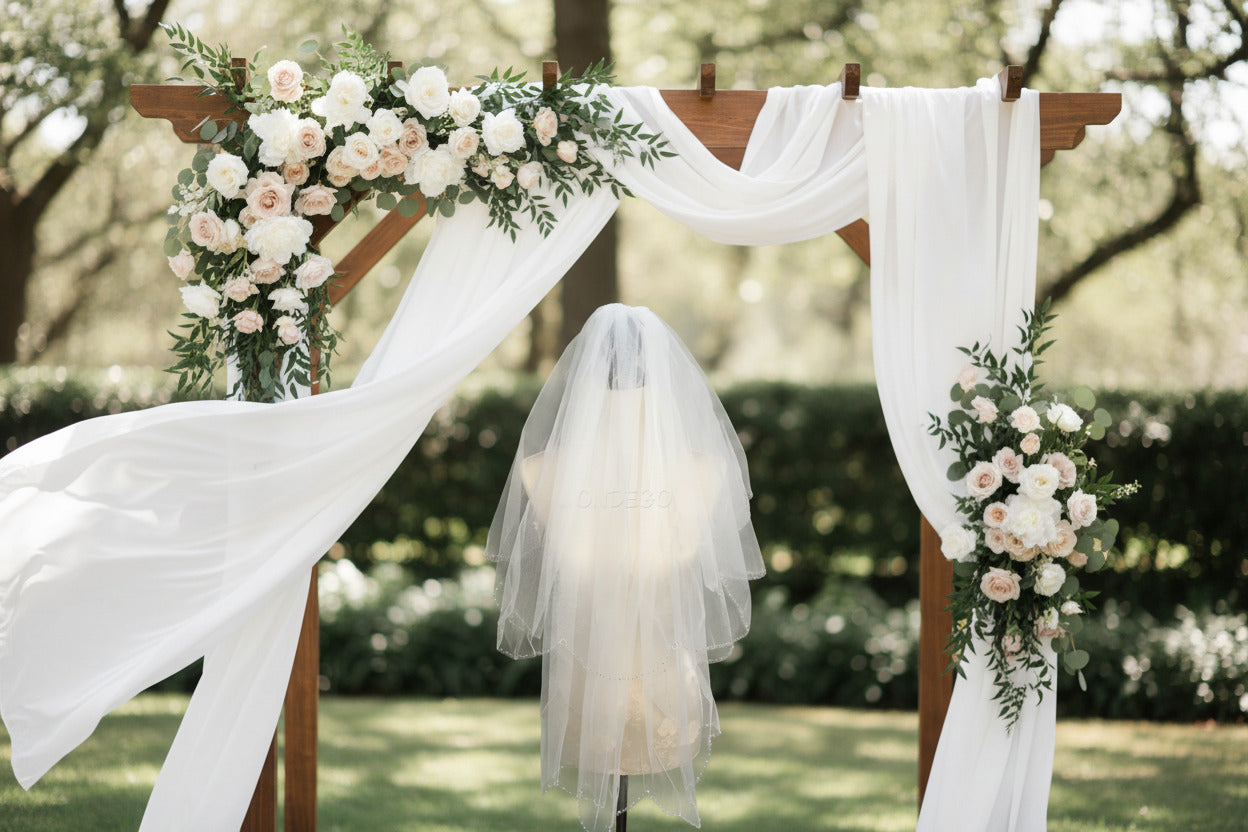 eleganter-hochzeitsschleier-2-schichten-kristall-verziert