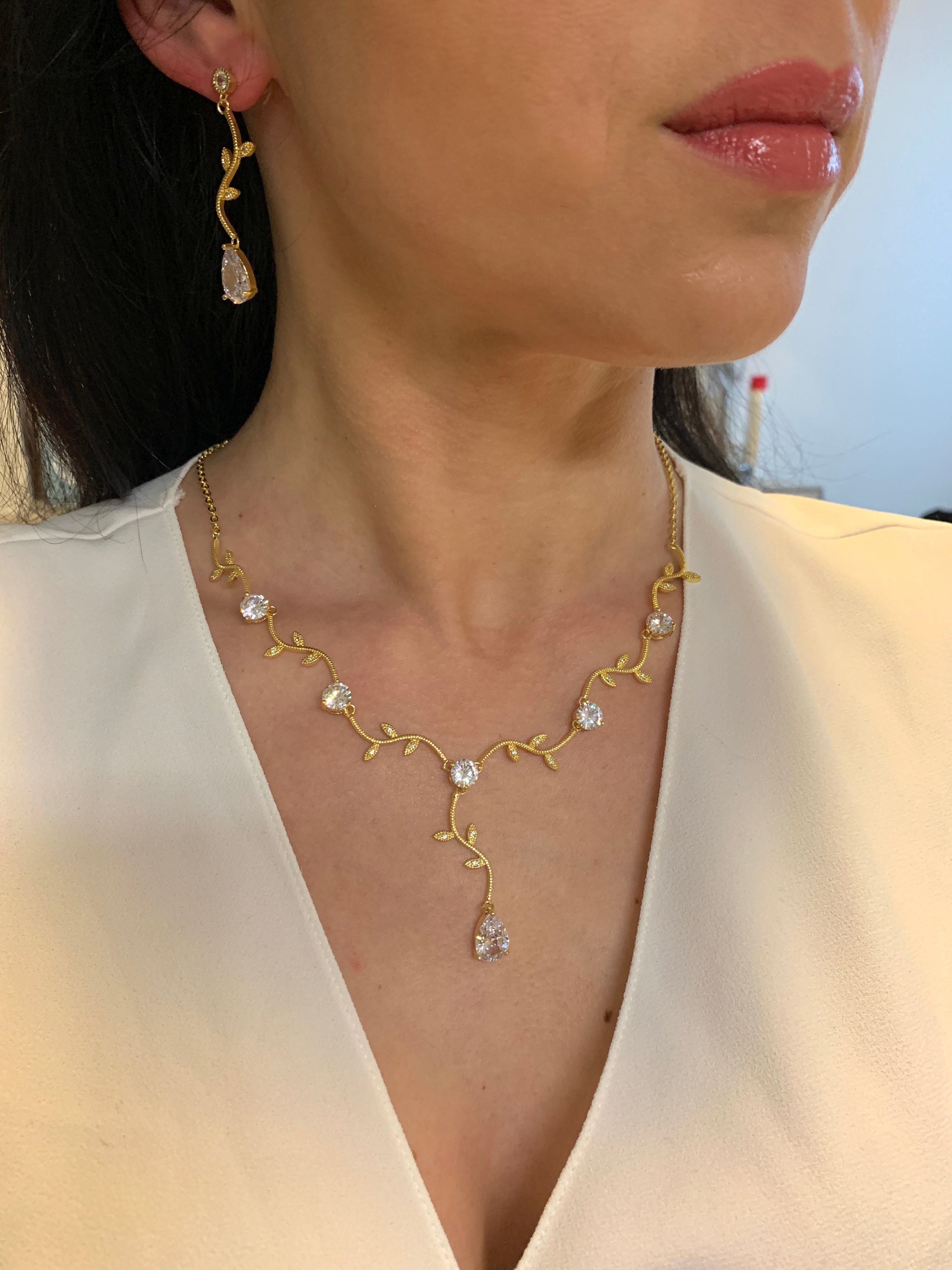 elegantes-brautschmuck-set-gold-zirkonia-anhänger