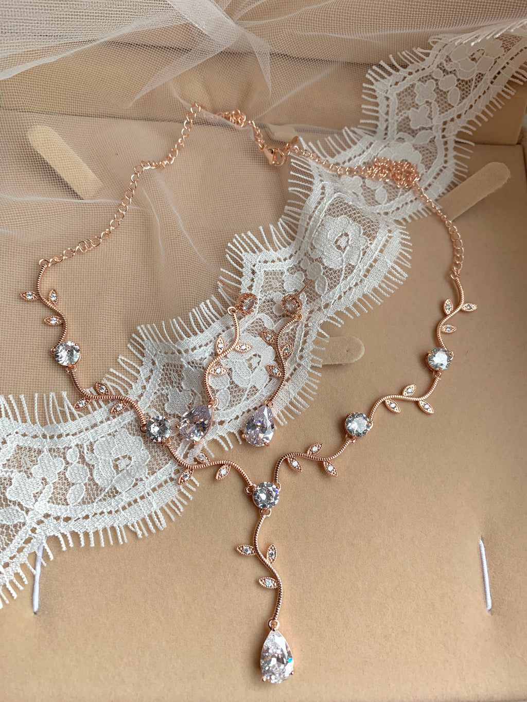 festliches-schmuckset-rosegold-zirkonia-braut