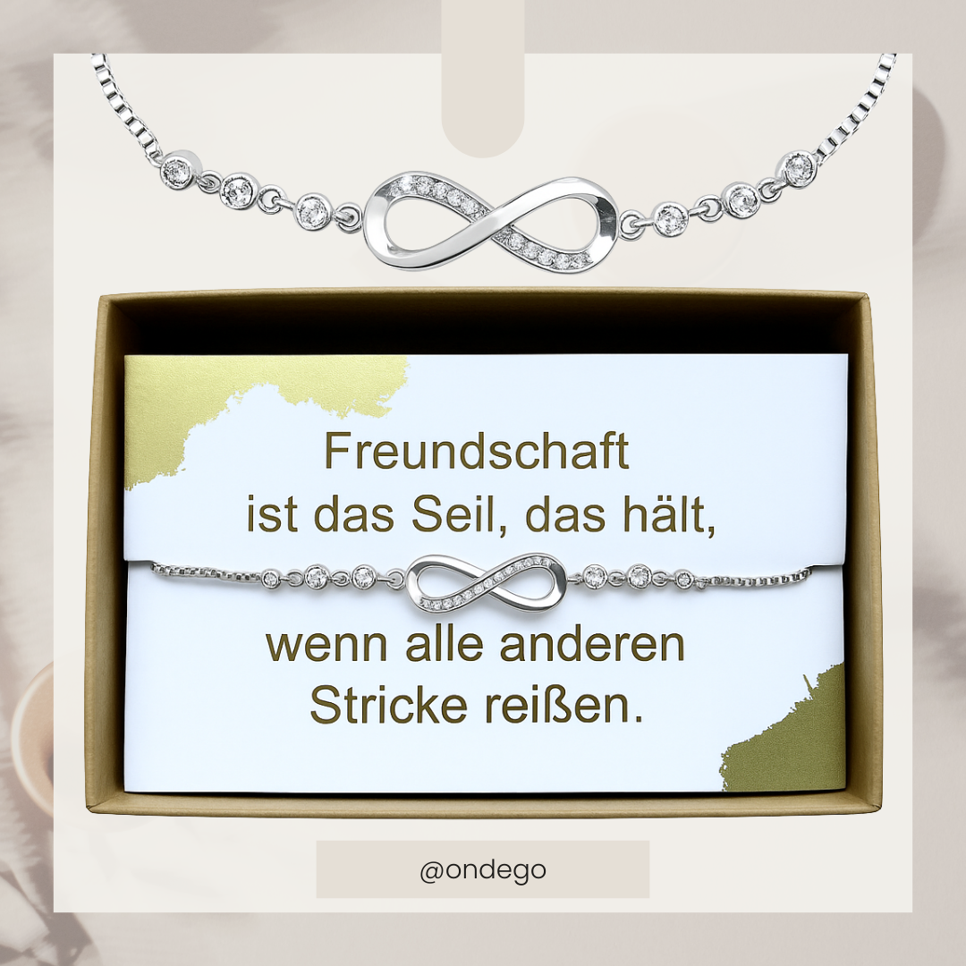 freundschaftsarmband-unendlichkeit-silber-geschenkbox-freundschaft-ist-das-seil-das-haelt-ondego