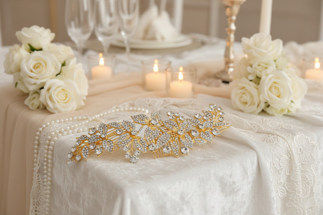haarkamm-braut-gold-funkelnde-strass-steine-blumen-design