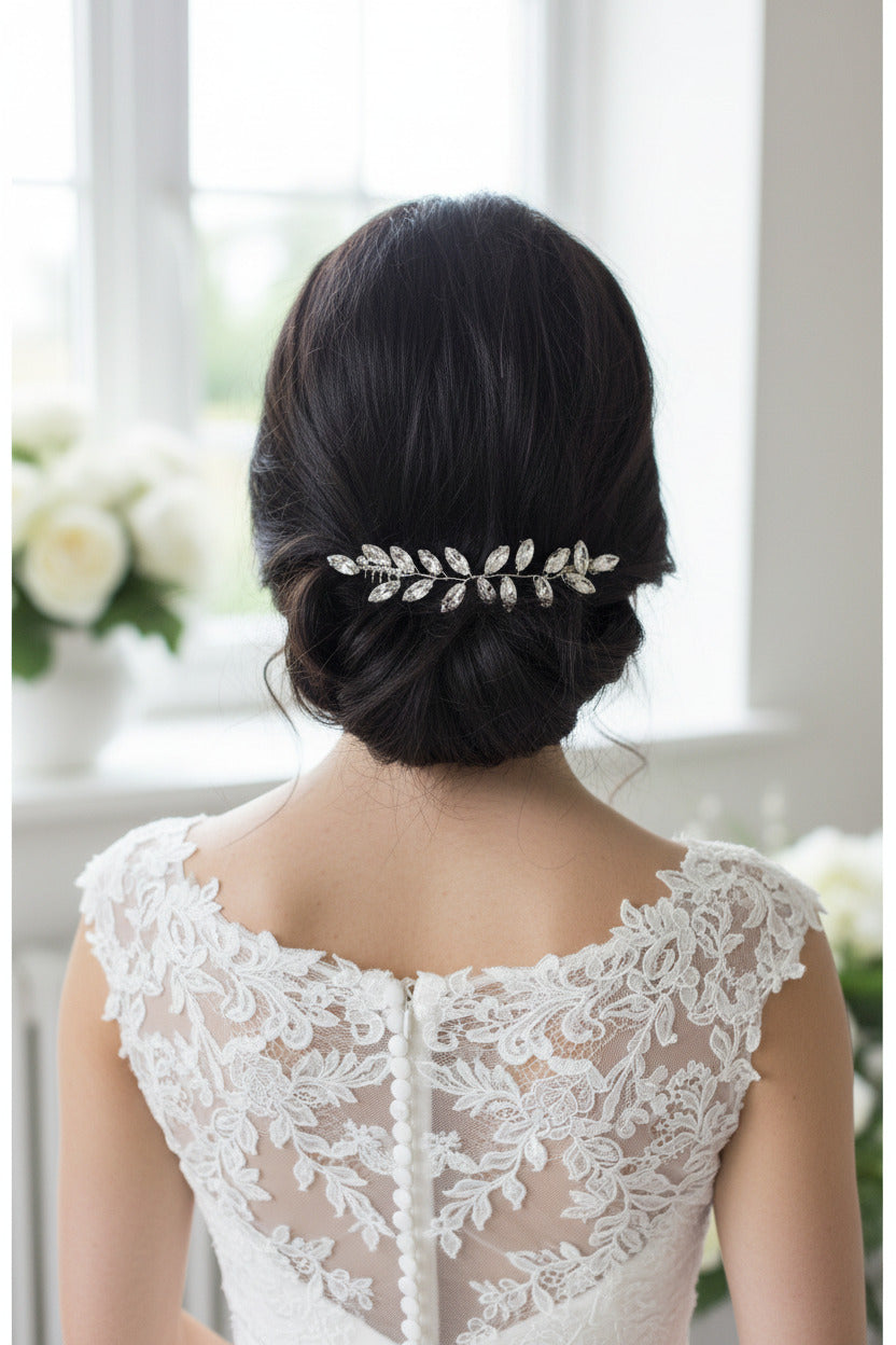 hochzeit-haarkamm-kristall-blattdesign