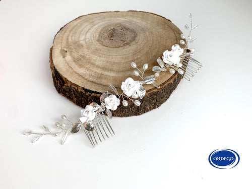 hochzeit-haarschmuck-silber-blumen-haarkamm