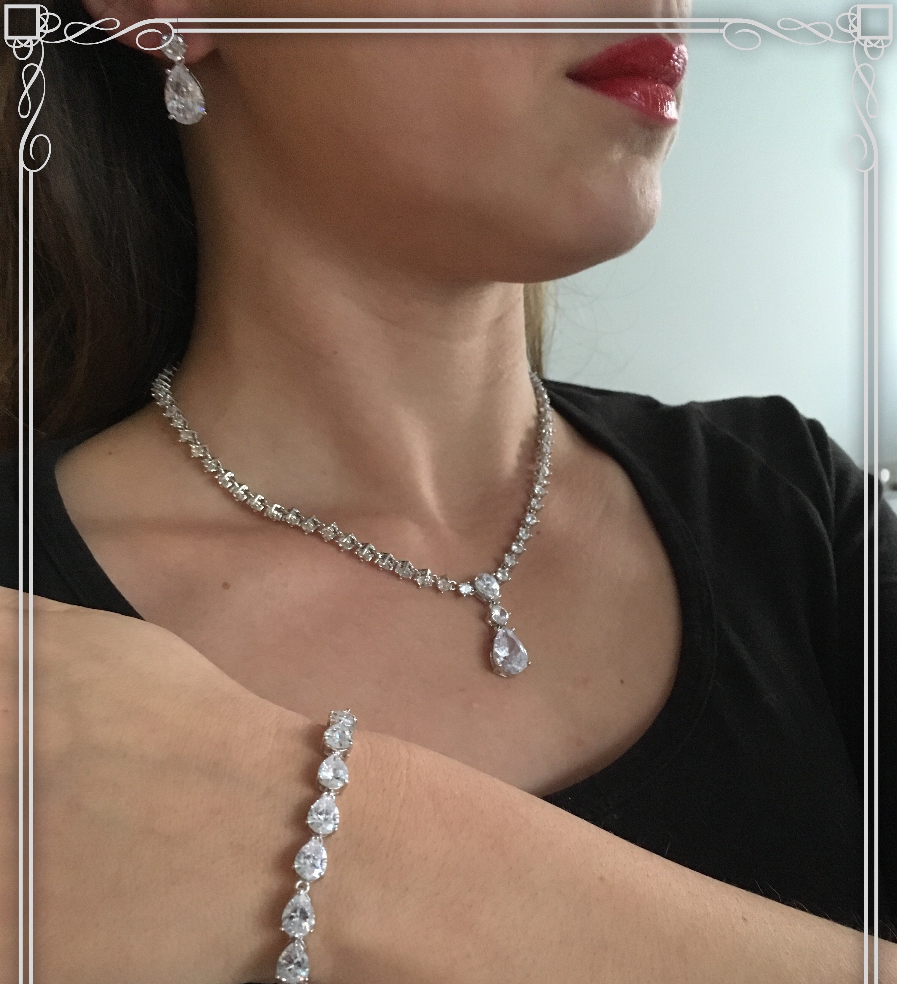 hochzeitsschmuck-set-silber-zirkonia-halskette-armband-ohrringe