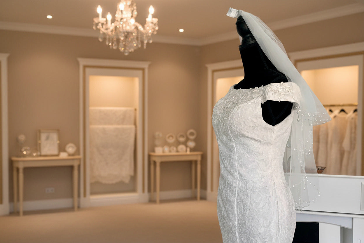 ivory-hochzeits-schleier-zweilagig-wellenabschluss-kristallperlen