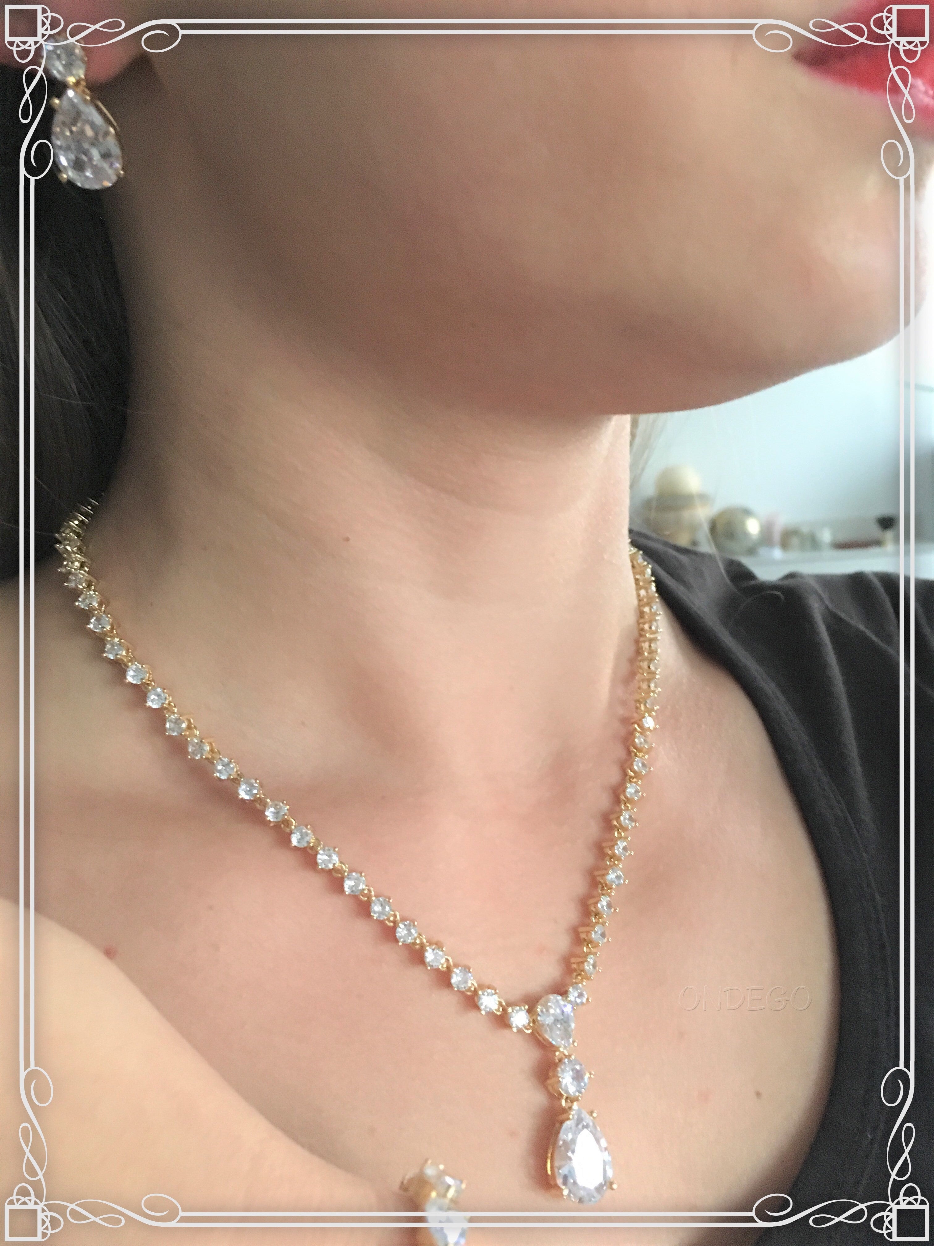 klassisches-brautschmuck-set-gold-halskette-armband-ohrringe