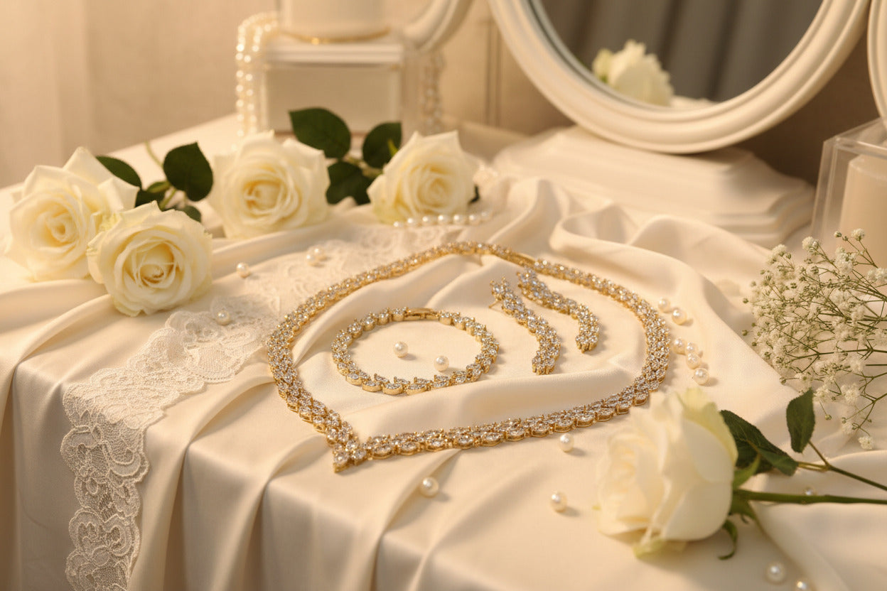 ondgeo-gold-schmuckset-zirkonia-brautaccessoires