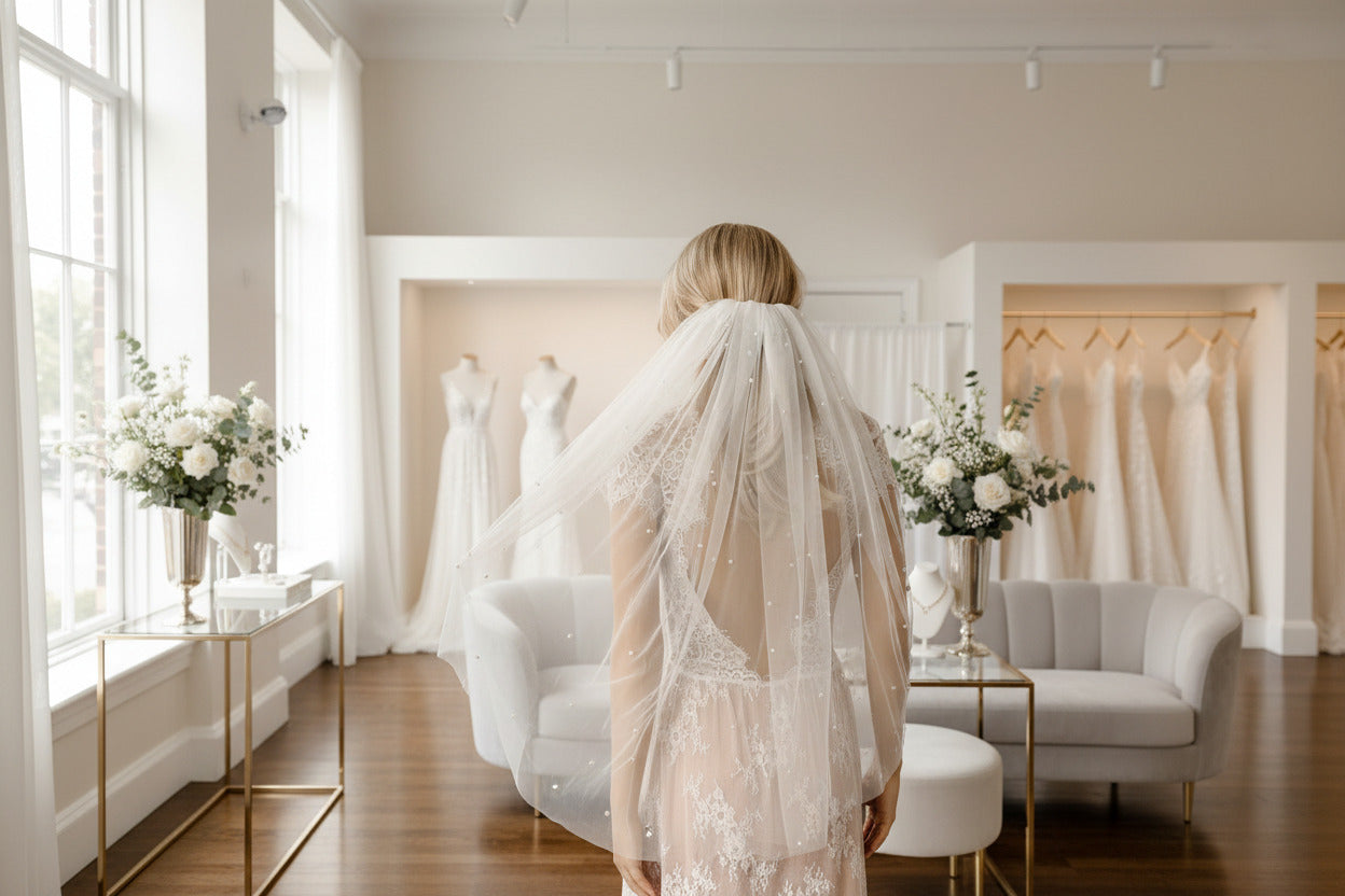 perlen-schleier-braut-ivory-einlagig-schlicht-modern