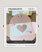 XXL Rubbelkarte – „Möchtest du meine Trauzeugin sein?“ | A6 | Gold oder Rosé | ONDEGO®