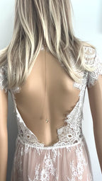 Goldene Rückenkette mit Perlen – eleganter Rückenschmuck für Braut & Abendkleid | ONDEGO®