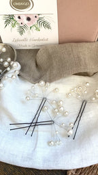 Ivory Perlen Haarnadeln – eleganter Braut Haarschmuck für Hochzeit & Brautfrisur | ONDEGO®