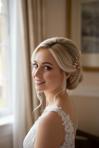 Elegante Strass Haarnadel ROSEGOLD – Braut Haarschmuck für Hochzeit, Steckfrisuren & festliche Anlässe | ONDEGO®