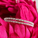 zweireihiger-strass-haarreif-ongedo-pinke-papierblueten-draufsicht