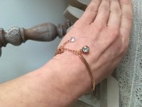 Happiness Trauzeugin Brautjungfer Geschenk fragen Hochzeit Brautschmuck Armband