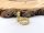 Gold Glieder Huggie Creolen Ohrringe 925 Silber mit 18K Goldüberzug Gliederkette