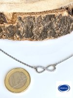 SCHWESTER Geschenk Kette Halskette Unendlichkeit I 925 SILBER