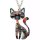 Kette Halskette bunt Katze Kätzchen Maine Coon Anhänger Weihnachten