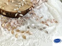 Silber Gold Rosegold Haardraht Blätter Kupfergold Haarschmuck Brautschmuck Hochzeit